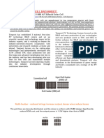 Tongwei HJT 210mm 105mm 18 Bus Bar Half Cut Bifacial SE Monocrsytalline Solar Cell Datasheet