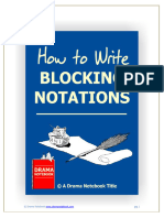 DN How To Write Blocking Notations