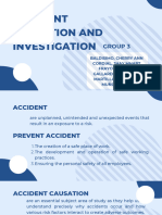 Accident Causation and Investigation Group 3 1