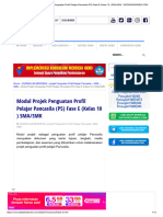 Modul Projek Penguatan Profil Pelajar Pancasila (P5) Fase E (Kelas 10) SMA - SMK