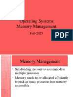 Memory Management Slides - Part-1