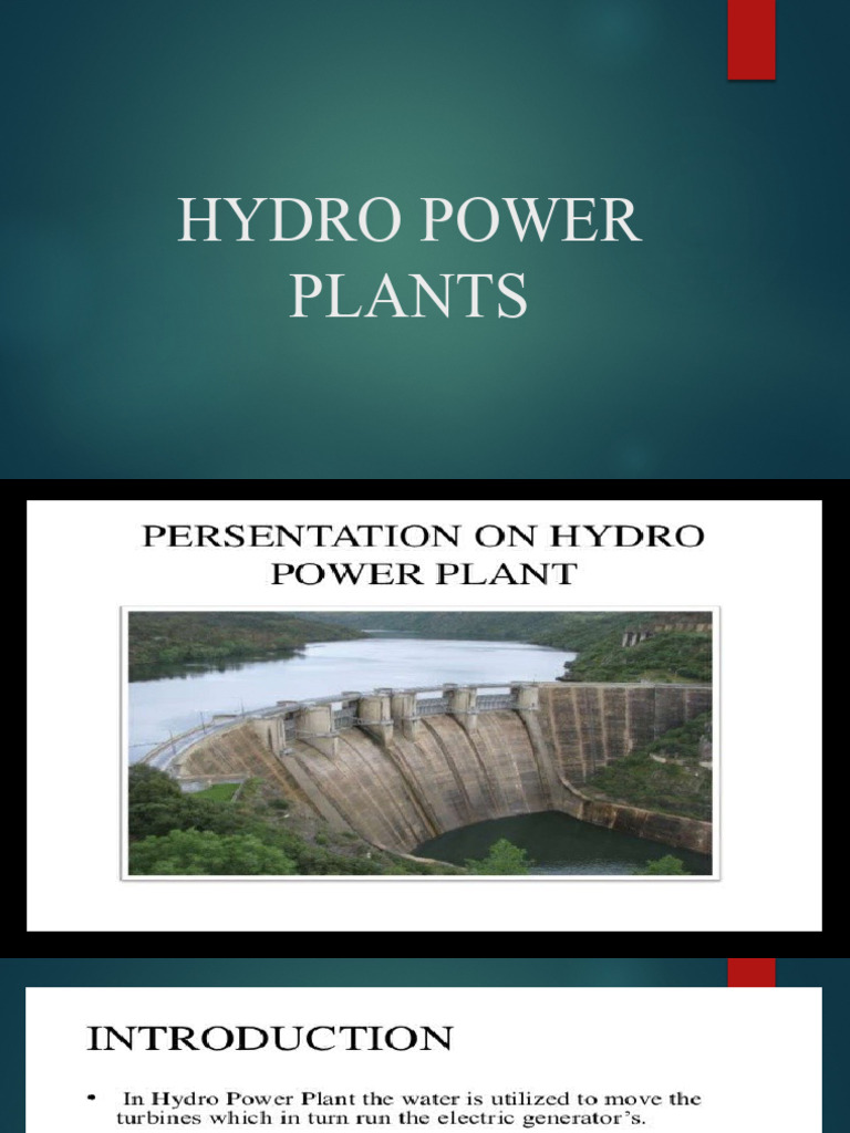 Hydro Power PLANT PDF