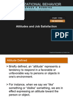 Attitudes & Job Satisfaction Ch-3