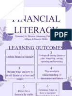 Financial Literacy Pck6 Report