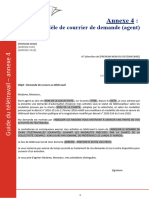 Annexe04 Modele de Courrier de Demande Agent