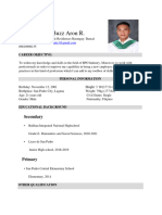 Aron Maglinte Resume