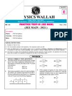 Complete Test 10 PDF - Test # 10 - PCM - English