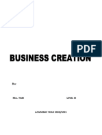 Business Creation IUG