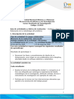 Guía de Actividades y Rúbrica de Evaluación - Unidad 3 - Fase 4 - Elaboración de La Metodología Del Problema