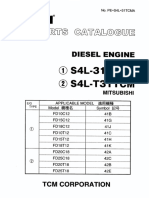 TCM - Parts Catalogue - S4L-31TCM S4L-T31TCM Mitsubishi - PE-S4L-31TCMA - 65 pages