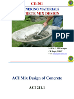 Lec-2 - Concrete Mix Design - CE 201@CE-21 - 2020