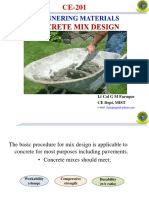 Lec-1 - Concrete Mix Design - CE 201@CE-21 - 2020