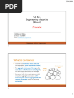 CE 301 - Module-6 - Concrete