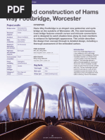 Design and Construction of Hams Way Footbridge Worcester