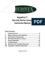 RapidFire Security Instruction Manual Oct 5 2009