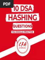 10 DSA Hashing Question You Should Practice