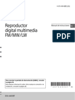 Reproductor Digital Multimedia FM/MW/LW: Manual de Instrucciones