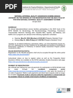 RITM NEQAS Guidelines for Parasitology | PDF | Quality Assurance ...