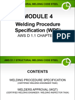 Module 4_Welding Procedure Specification as Per AWS D1.1