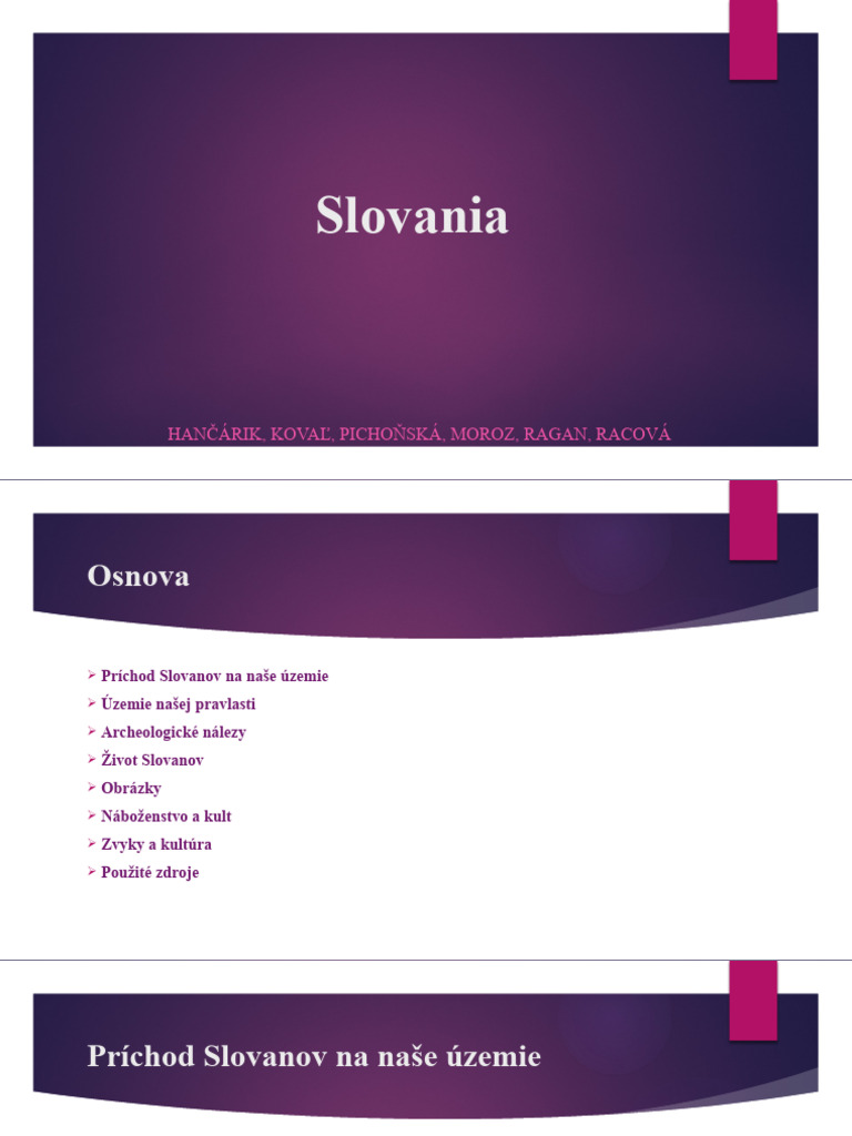 Prezentácia Slovania Pdf