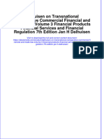 Download full ebook of Dalhuisen On Transnational Comparative Commercial Financial And Trade Law Volume 3 Financial Products Financial Services And Financial Regulation 7Th Edition Jan H Dalhuisen online pdf all chapter docx 