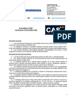Cognitrom Actualizari CAS Versiunea 3.0.20 Si Backup Date 2021.09.21m
