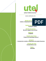 Análisis e Interpretación de Estados Financieros Semana 1 P