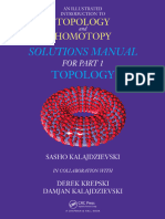 Sasho Kalajdzievski, Derek Krepski, Damjan Kalajdzievski - An Illustrated Introduction To Topology and Homotopy Solutions Manual For Part 1 Topology-Chapman and Hall - CRC (2017)
