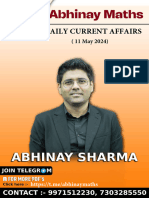 11 May 2024 Current Affairs