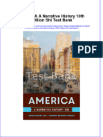 Download full America A Narrative History 10Th Edition Shi Test Bank online pdf all chapter docx epub 