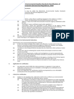 The Balochistan Environmental Quality Standards Certification of Environmental Laboratories Regulations 2020