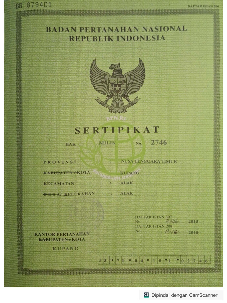 Sertifikat Abamad | PDF