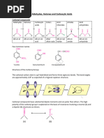 Aldehydes, Ketones and Carboxylic Acid