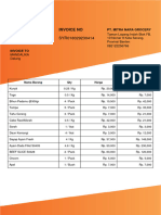 Invoice Mandalika15 April 2023