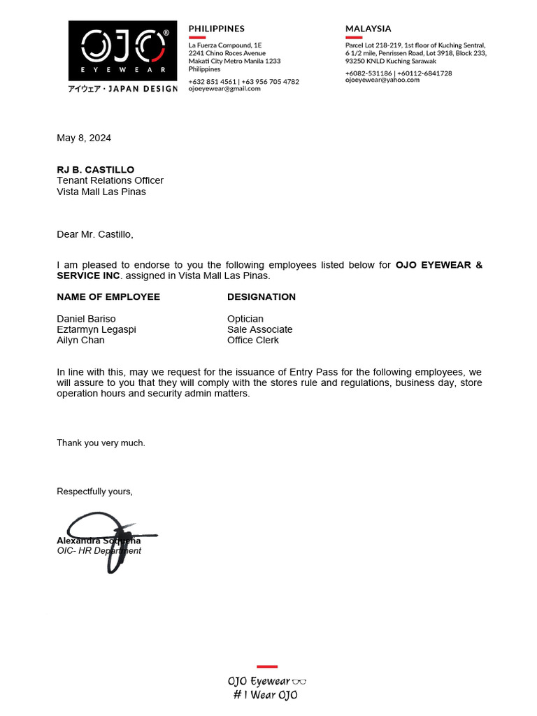 endorsement-letter-vista-mall-las-pinas-pdf