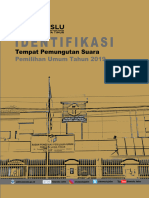 Buku Hasil Identifikasi TPS Rawan Pemilu Tahun 2019