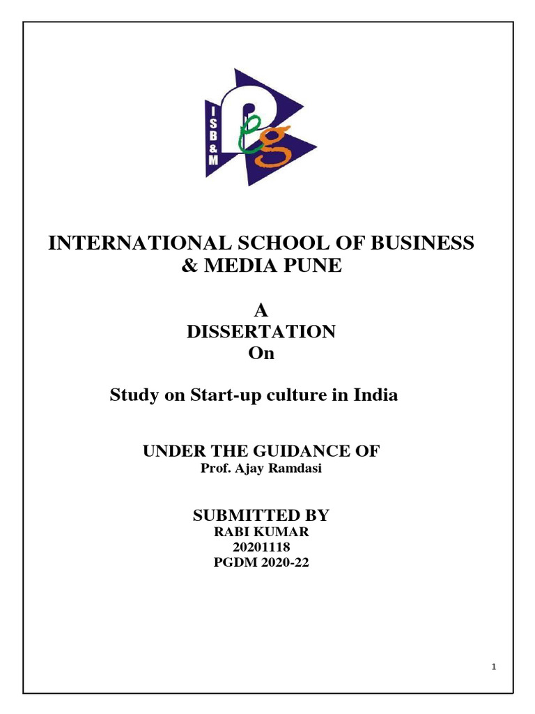 Study On Start Up Culture In India Download Free Pdf Startup