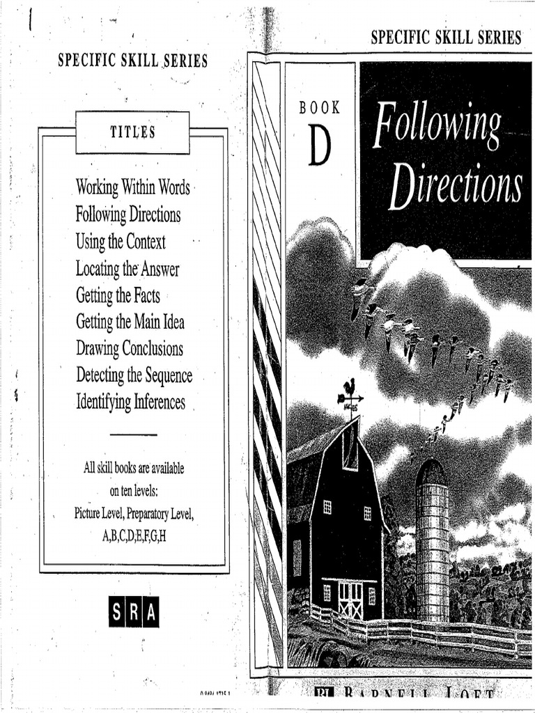 Following Directions | PDF