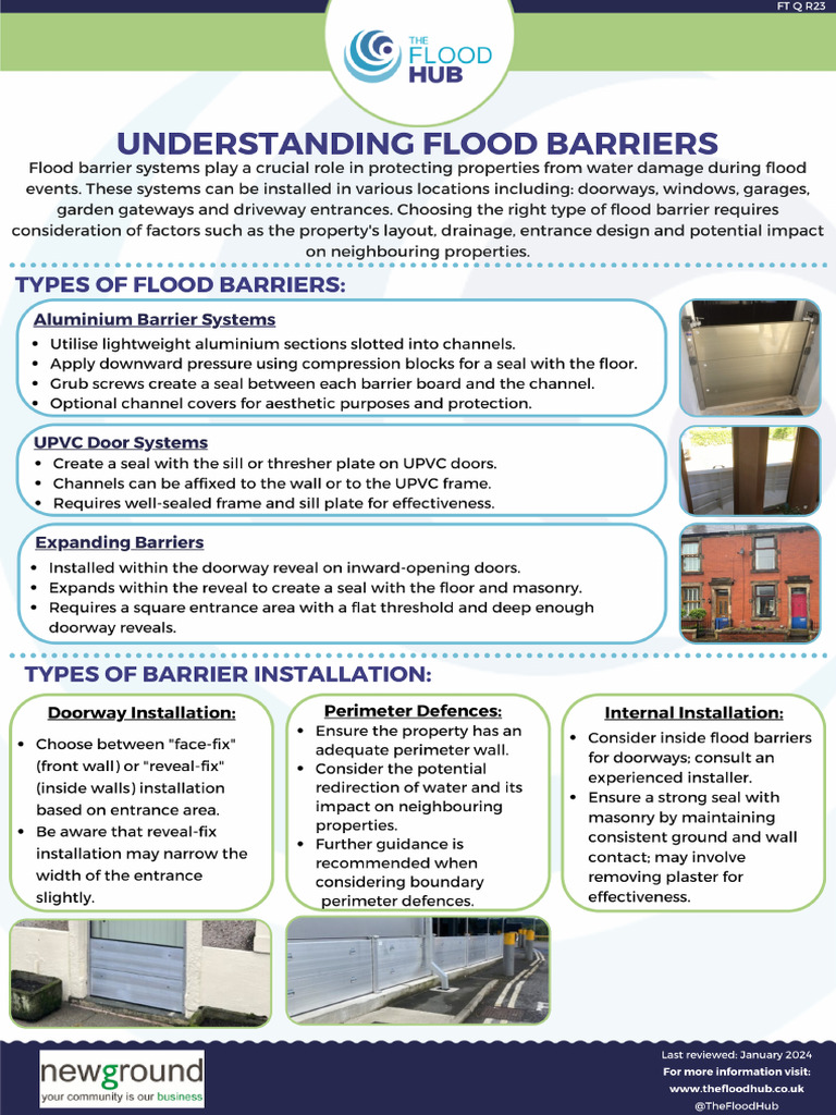 FT Q R23 Understanding Flood Barriers | PDF