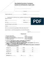 Life Member Application Form