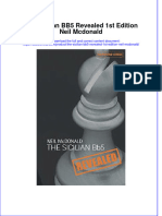 The Sicilian Bb5 Revealed 1St Edition Neil Mcdonald Online Ebook Texxtbook Full Chapter PDF