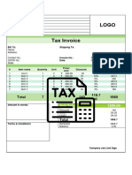 GST Invoice Format 01