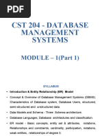 DBMS Module1 Part1