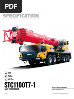 SANY STC800 80 Ton Crane Load Chart | PDF | Crane (Machine ...