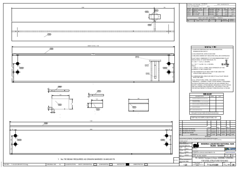 B 8453 b176 Assembly Model | PDF | Steel | Mechanical Engineering