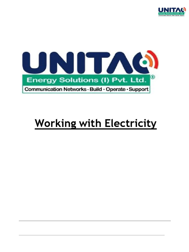 Electrical Safety Standards for Unitac | PDF | Fuse (Electrical ...