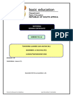 Grade 12 NSC Tshivenda P2 (HL) Supplementary 2018 Question Paper (1)