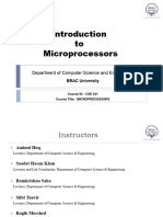 Lecture-1 (Intro To Microprocessors)