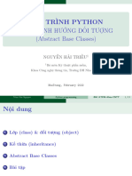 Lập Trình Python Lập Trình Hướng Đối Tượng (Abstract Base Classes)