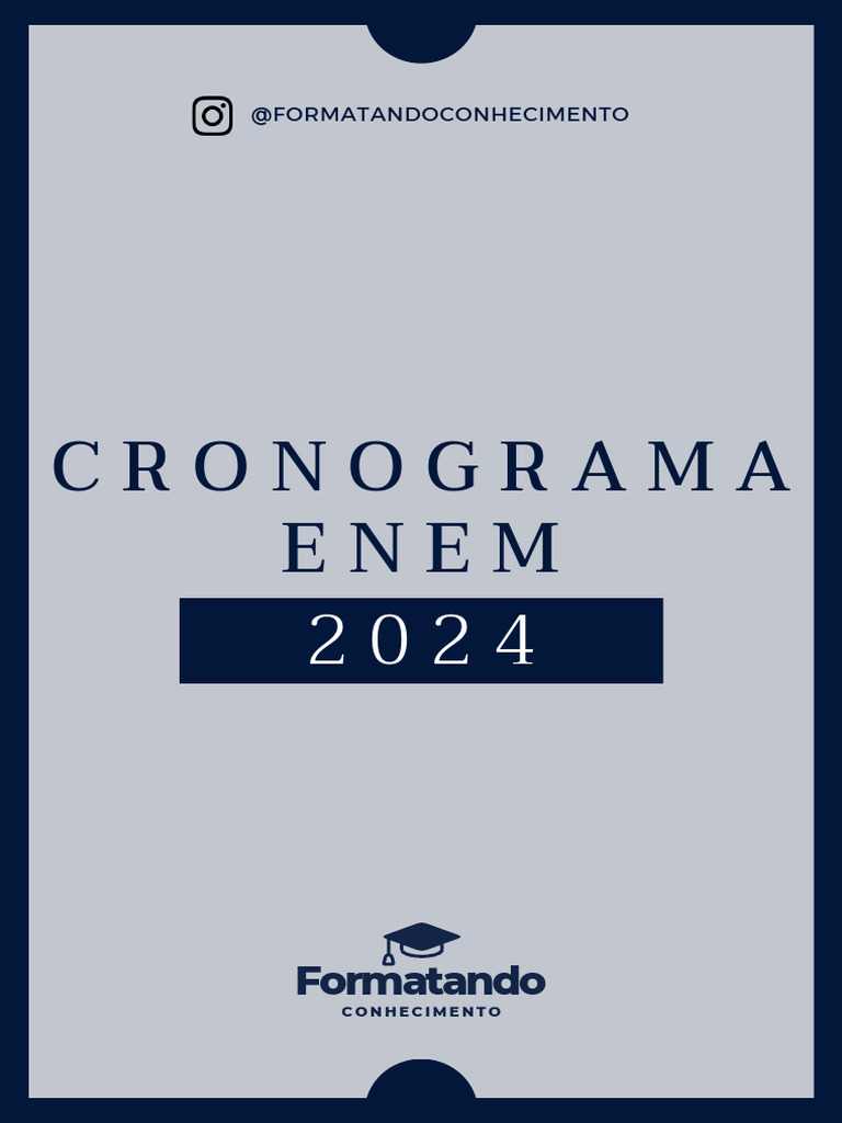 Guia de Estudos para o ENEM 2024 | PDF | Química | Física